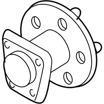 Oldsmobile 7466970 Hub & Bearing Assembly