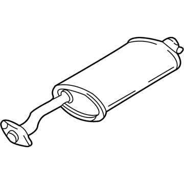 GM 15978266 Exhaust Muffler Assembly