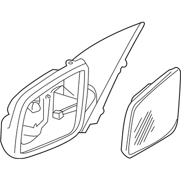 Chevy 92194048 Mirror Assembly