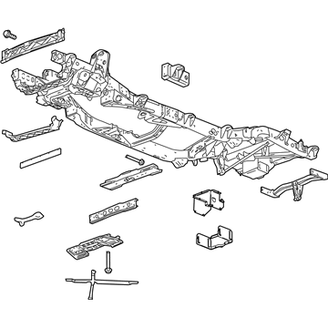 Chevy 15294289 Frame Assembly