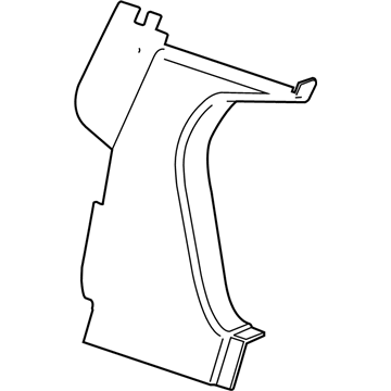 Cadillac 23184848 Lower Trim