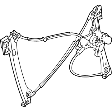 Cadillac 22787442 Window Regulator