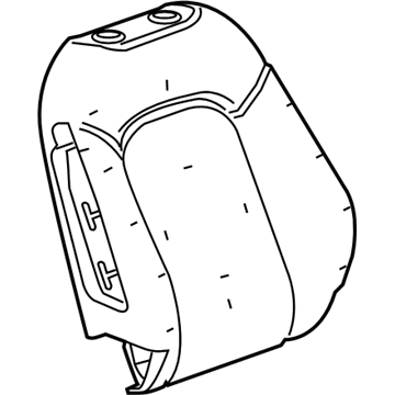 GM 95077890 Pad, F/Seat Bk