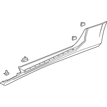 GM 23399025 Molding Assembly, Rocker Panel *Service Primer