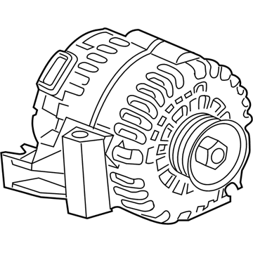 2008 Buick Lucerne Alternator - 84009382