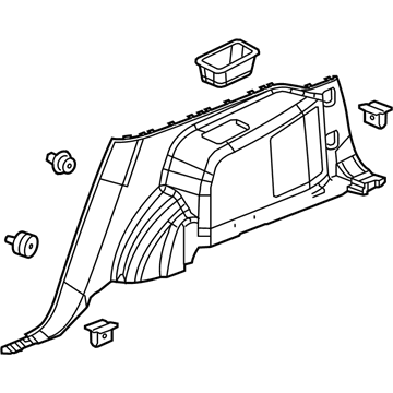 Chevy 22788288 Lower Trim Panel