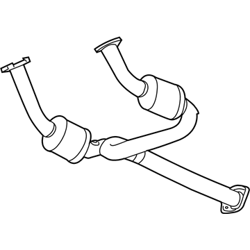 2004 GMC Envoy XL Exhaust Pipe - 15194248