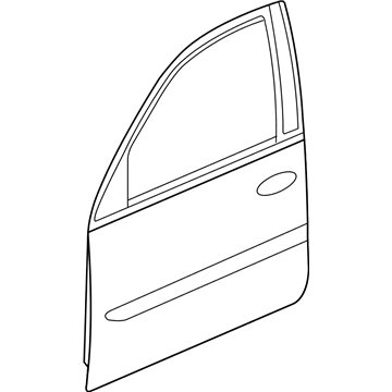 Cadillac 89022639 Door Shell