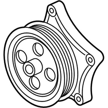 Chevy 12642753 Pulley