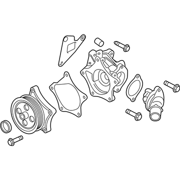 Chevy 12681169 Water Pump Assembly