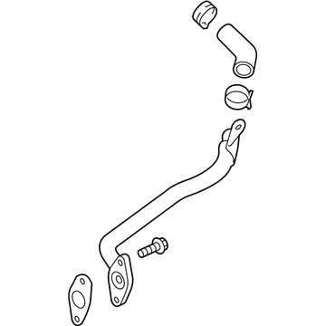 Chevy Spark Cooling Hose - 12649874