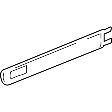 GM 15185710 Molding,Front Side Door Upper