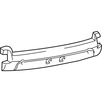 GM 88970452 Absorber,Rear Bumper Fascia Energy