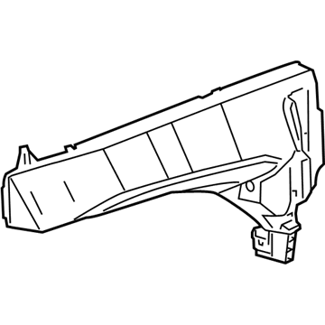 Cadillac 22927764 Washer Reservoir