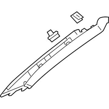 GM 23115747 Molding,Windshield Side Garnish