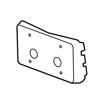 Chevy 42708218 License Bracket