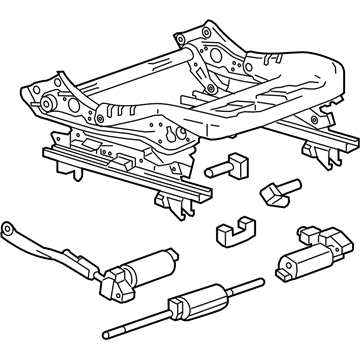 Cadillac 13518920 Cushion Frame