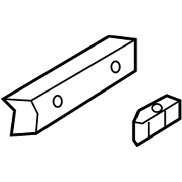 Cadillac 88938443 Rail Extension