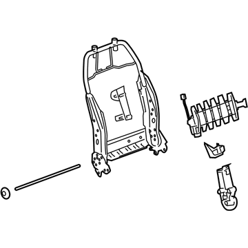 Cadillac 15865921 Frame Assembly