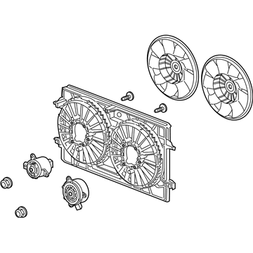 Chevy 22719384 Fan Assembly