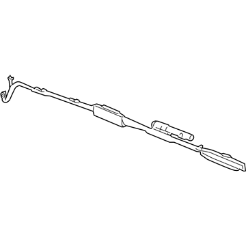 GM 84357752 Airbag Assembly, Front & Rear Row R/Rail