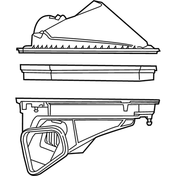 Chevy 84090479 Air Cleaner Assembly