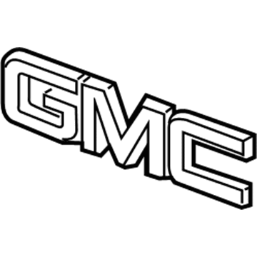 GM 23456058 Front Grille Emblem