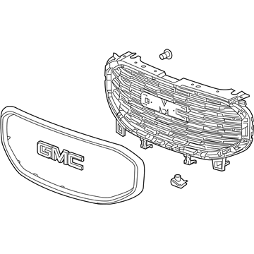 GMC 84177743 Grille Assembly