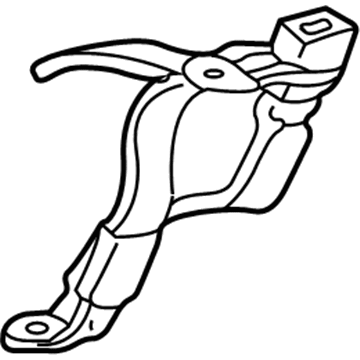 Chevy 12477802 Center Seat Belt