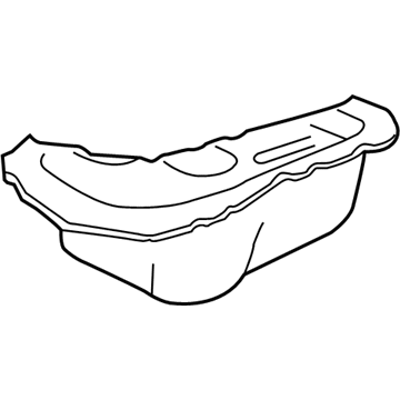 Pontiac 12587389 Oil Pan