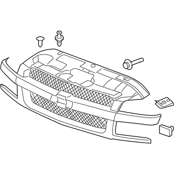 Chevy 19168629 Grille