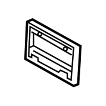 Saturn 90584247 License Bracket