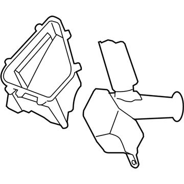 Saturn 25847283 Air Cleaner Body