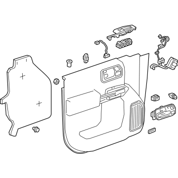 GMC 84751642 Door Trim Panel