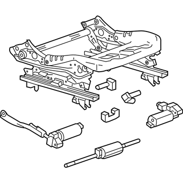 Cadillac 13518928 Cushion Frame