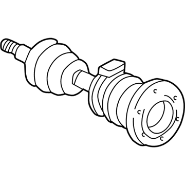 GMC 26055390 Axle Assembly