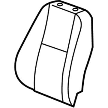 Chevy 15243902 Seat Back Pad