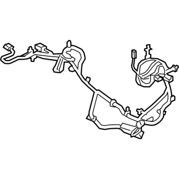 GM 85617455 HARNESS ASM-F/FLR CNSL WRG