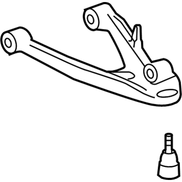 GM 20799879 Rear Lower Suspension Control Arm Assembly