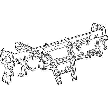 Chevy 39092889 Reinforcement Beam