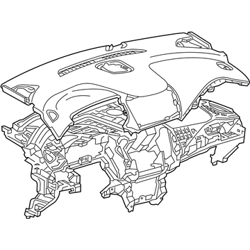 GM 84160114 Panel Assembly, Instrument *Atmosphere