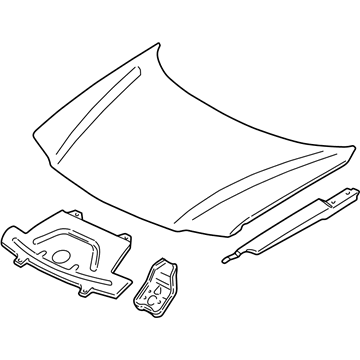 Pontiac 10363250 Hood