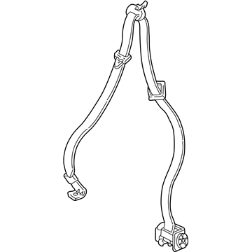 Pontiac 12457354 Belt & Retractor