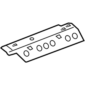 Cadillac 15202476 Rear Side Rail