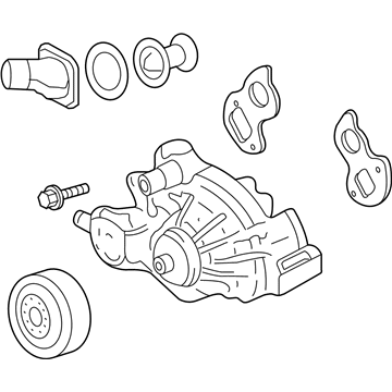 Pontiac 12710208 Water Pump Assembly