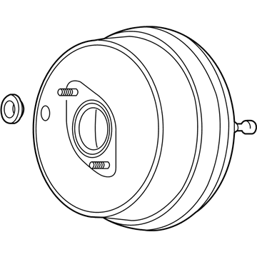 Cadillac Brake Booster - 23431517