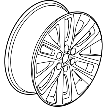 Cadillac 84444233 Wheel, Alloy