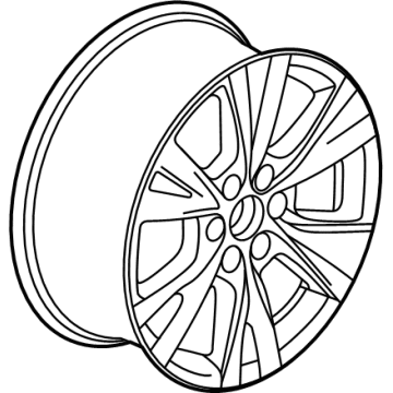 Cadillac 84180449 Wheel, Alloy