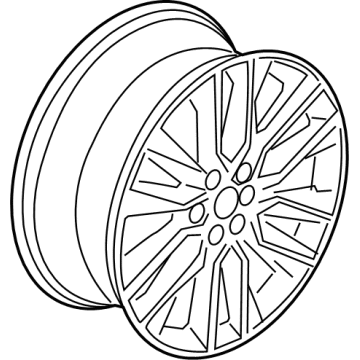 Cadillac 84146392 Wheel, Alloy