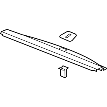 GM 15931759 Plate Assembly, Rear Floor Rear Trim *Light Ttnum